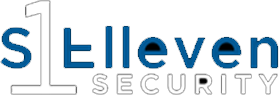 A green background with the words bellevue security written in blue.